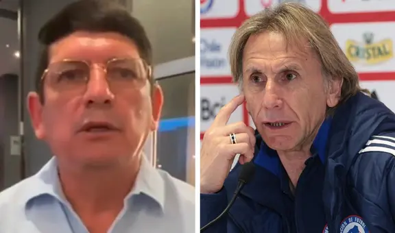 Agustín Lozano reveló si Gareca lo saludó tras el empate de Perú ante Chile por la Copa América