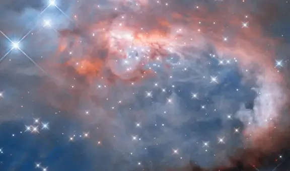 Telescopio Hubble de la NASA capta la infancia de unas estrellas que dispersan una nebulosa para vivir