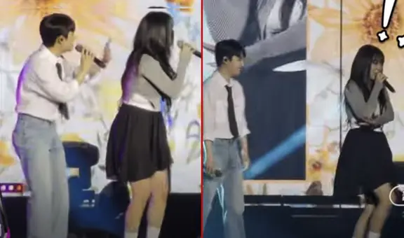 D.O., de EXO, hace sonrojar a cantante k-pop al interpretar 'Small Girl' durante concierto en Taipei