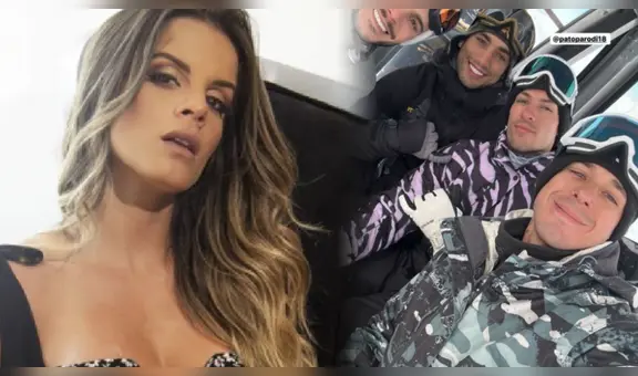 ¿Y Alejandra Baigorria? Said Palao viaja a Chile con sus compañeros de ‘EEG’ y se divierten en la nieve