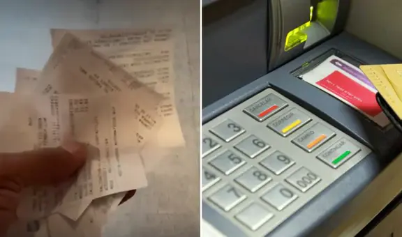 Delincuentes usaban vouchers de cajeros automáticos para obtener huellas dactilares y robar dinero