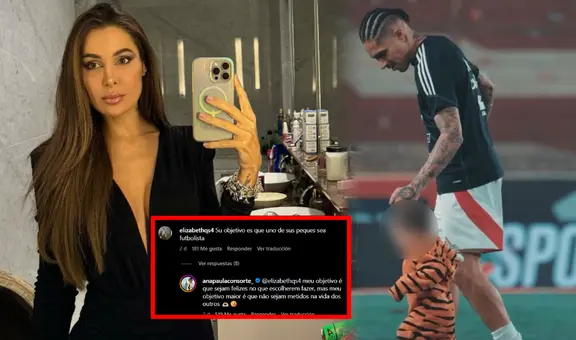Ana Paula Consorte RESPONDE a usuarios que criticaron el futuro de sus hijos con Paolo Guerrero: ¿qué dijo?