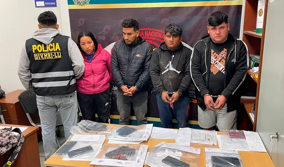 La Libertad: desarticulan banda de extorsionadores del 'Chato Abraham'