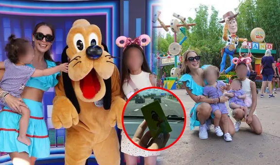 ¿Con fast pass? Ana Paula Consorte se luce en viaje de ensueño a Disney World junto a sus hijos