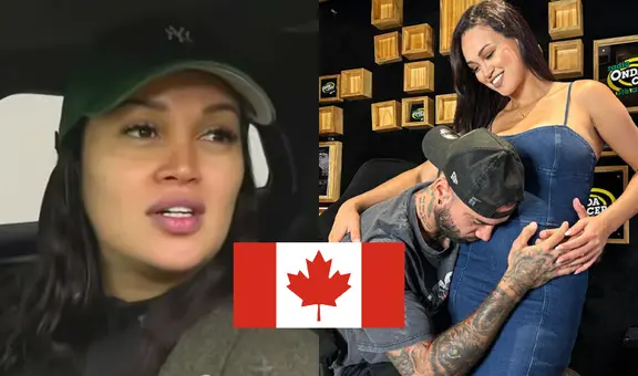 ¿Confirma mudanza? Angie Arizaga revela si vivirá en Canadá con Jota Benz tras dar a luz