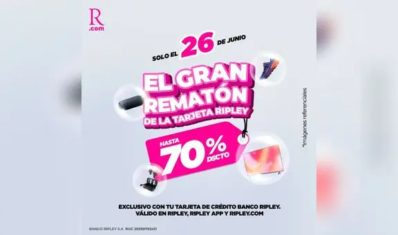 ¡Gran Rematón! Descuentos insuperables en diversos productos, una oportunidad única