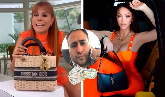 Magaly Medina expone que Sheyla Rojas usaría carteras ‘bamba’ y señala: “Esto no deja bien parado a Sir Winston”