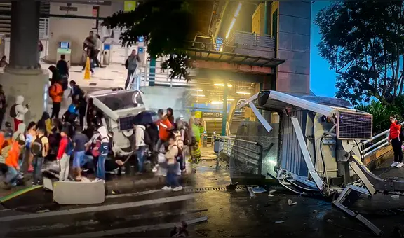 Se cae cabina del Metrocable de Medellín y deja un muerto y 11 heridos mientras el servicio está suspendido