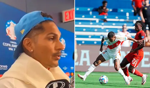 Paolo Guerrero elogió el desempeño de Andy Polo en su duelo personal ante Alphonso Davies