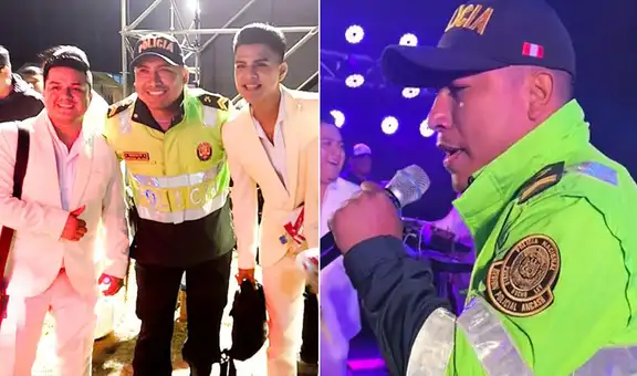‘Policía de la cumbia’ revela que tiene su propia orquesta y sueña con conocer a Grupo 5: “Canto desde los 17 años”