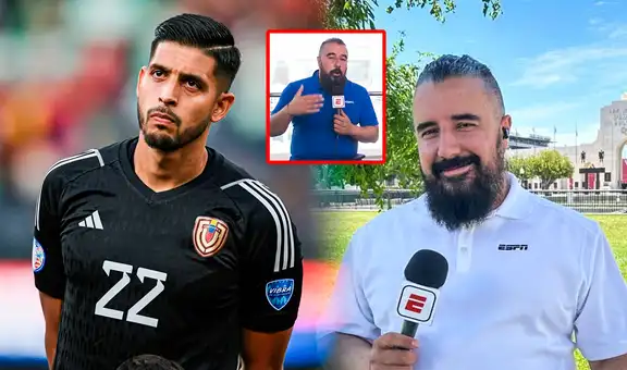 Rafael Romo, portero de la Vinotinto, arremete contra periodista mexicano tras triunfazo: "Soberbia e ignorancia"