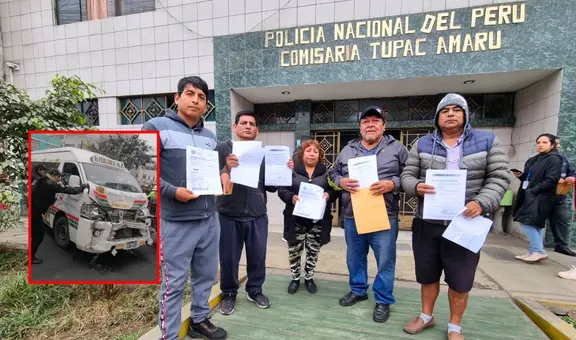 Accidente quíntuple con el Metropolitano: afectados no pueden emitir su denuncia 24 horas después