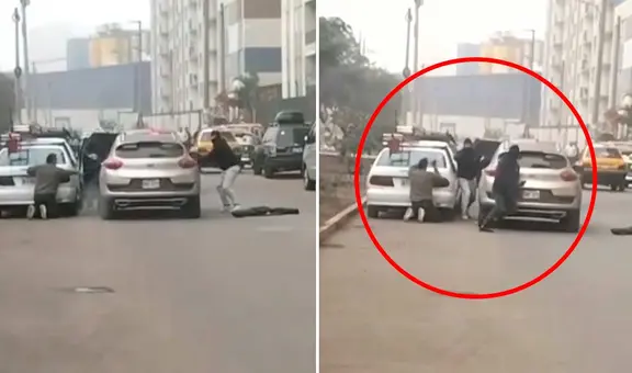 El Agustino: sujetos encañonan a conductor para robar pertenencias de camioneta y se dan a la fuga