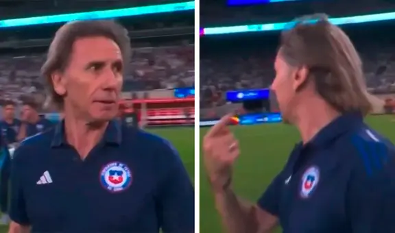 El fuerte reclamo de Ricardo Gareca a sus jugadores durante la derrota de Chile ante Argentina
