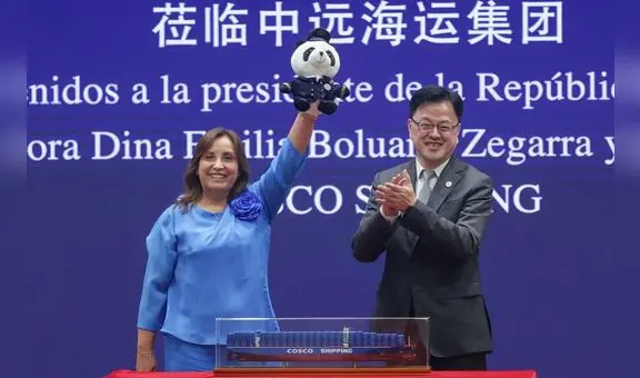 Dina Boluarte confirma visita de Xi Jinping al Perú para inaugurar el megapuerto de Chancay