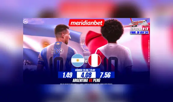 Argentina vs Perú: ¡Apuesta y gana MÁS con estas cuotas!