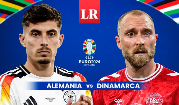 Alemania vs. Dinamarca EN VIVO HOY: ¿a qué hora y en dónde ver el partidazo por octavos de final de la Eurocopa?