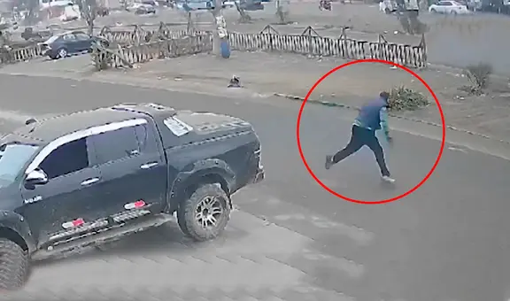 Comas: intentan robar camioneta, pero no encendió y delincuentes fueron atacados con piedras