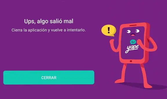Yape sufrió caída en su sistema: usuarios reportaron que no podía acceder ni realizar transacciones