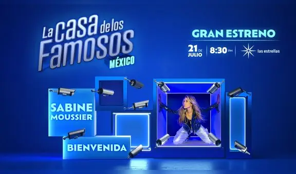 Sabine Moussier es la sexta participante en entrar a La Casa De Los Famosos 2