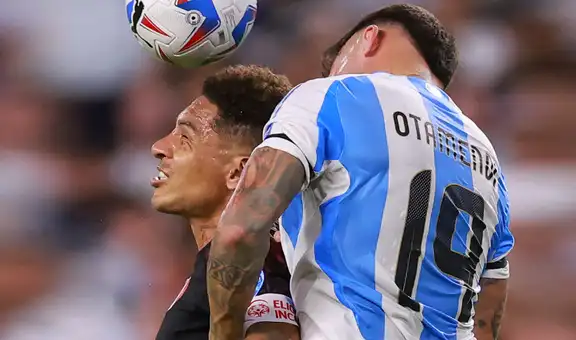 Con doblete de Lautaro, Argentina venció 2-0 a Perú en el cierre del grupo A de la Copa América
