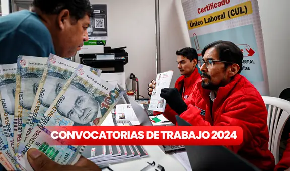 Convocatorias laborales CAS del 4 al 7 de julio: ¡Postula y gana sueldos de hasta S/14.000!