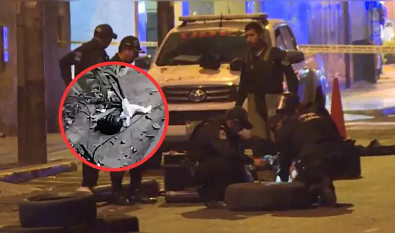 Lince: delincuentes detonan granada frente a hostal y explosión deja un herido