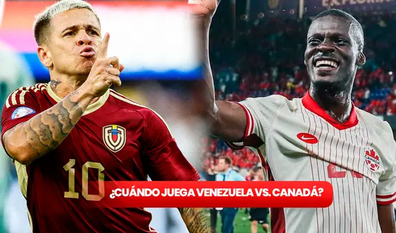¿Cuándo juega Venezuela vs. Canadá por la Copa América 2024? Hora y canal del juego por cuartos de final