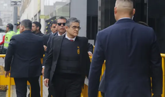 José Domingo Pérez llega con chaleco antibalas a juicio de Keiko Fujimori