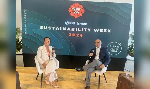 Rosario Bazán de Danper destaca en panel sobre sistemas alimentarios sostenibles en la Semana de la Sostenibilidad del BID Invest