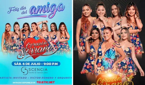 Corazón Serrano en La Molina por el Día del Amigo 2024: fecha, precio de entradas y todo sobre el concierto