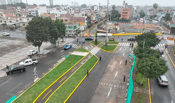Liberan av. Benavides en Callao tras ser usada como almacén durante más de 3 años en obras de Línea 2 del Metro de Lima