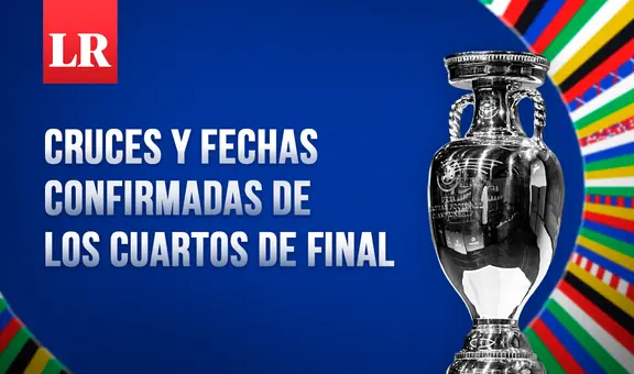 CRUCES y fechas confirmadas de los cuartos de final de la Eurocopa 2024: conoce los partidazos