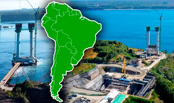 El impresionante puente colgante que conectará Sudamérica con una isla turística y cruzará el océano Pacífico