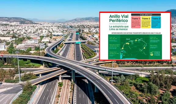 Nuevo Anillo Vial Periférico en Perú conectará con el aeropuerto Jorge Chávez: unirá 12 distritos, según MTC