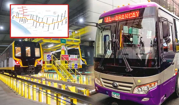 Corredores Morado y Azul de ATU tendrán nueva ruta por obras de Línea 2: planes de desvío y desde cuándo