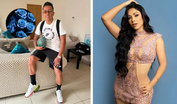 Christian Cueva habría dado con flores azules en el cumpleaños de Pamela Franco y este sería su significado