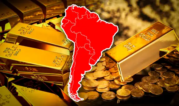 El país de América Latina con la mayor reserva de oro del mundo: supera a Brasil, México y Argentina
