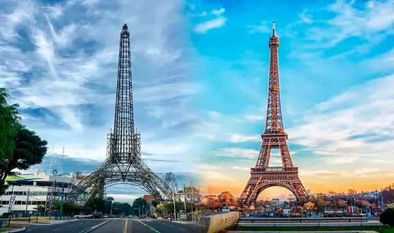La 'Torre Eiffel' de América Latina que fue construida en Estados Unidos casi 50 años después de la francesa