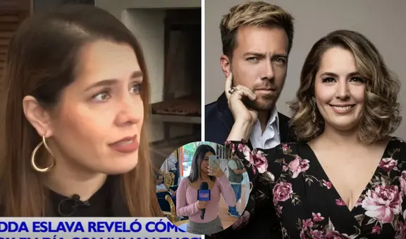 Yiddá Eslava se sinceró al hablar sobre romance de su ex Julián Zucchi y su reportera