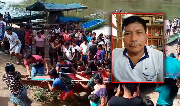 Amazonas: presuntos mineros ilegales retienen a César Ampush, líder awajún opositor a actividad ilícita
