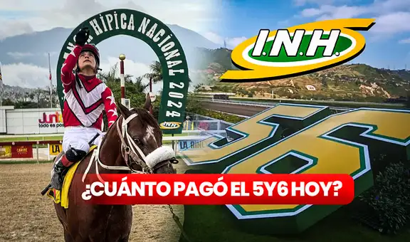 ¿Cuánto pagó el 5y6 de La Rinconada el domingo 7 de julio? Dividendos, cuadros y MONTO RÉCORD del INH