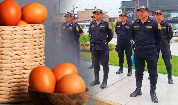 Nueva directiva exige a la PNP consumir 1 huevo diario para garantizar su nutrición