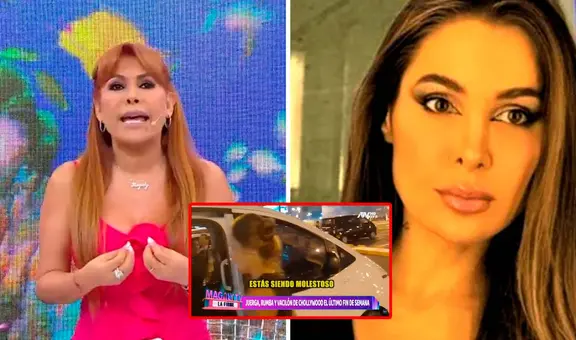 Ana Paula Consorte se enfrenta a reportero de Magaly Medina: "Estás siendo molestoso"