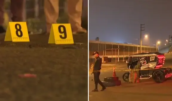 Mototaxista fallece tras recibir nueve disparos mientras esperaba pasajeros