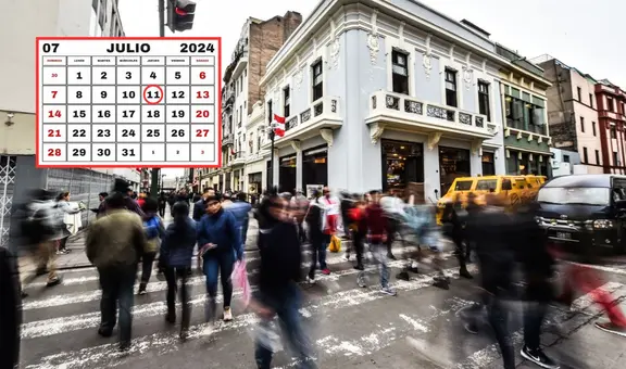¿HOY, jueves 11 de julio, es FERIADO en Perú? Esto es lo que se sabe ahora