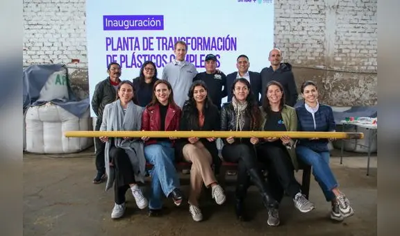 La primera planta de reciclaje de plásticos complejos se inaugura en Lima, Perú
