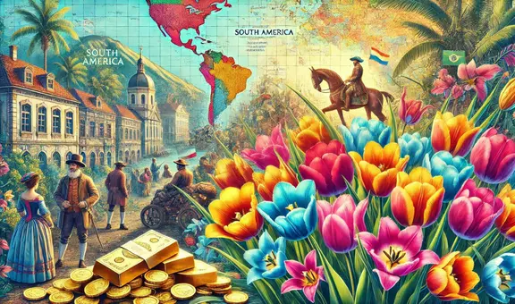 La flor que crece en Sudamérica y valía mucho más que el oro: arruinó la economía de un país europeo