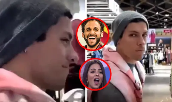 Patricio Parodi evade a reportero de ‘Amor y Fuego’ y evita responder a los comentarios de expareja Luciana Fuster