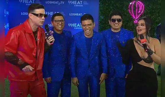 Conductores de los Premios Heat 2024 elogian el llamativo traje del Grupo 5: “Vinieron a brillar”